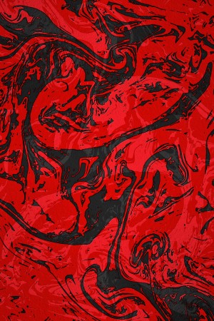 Black & Red Marble II